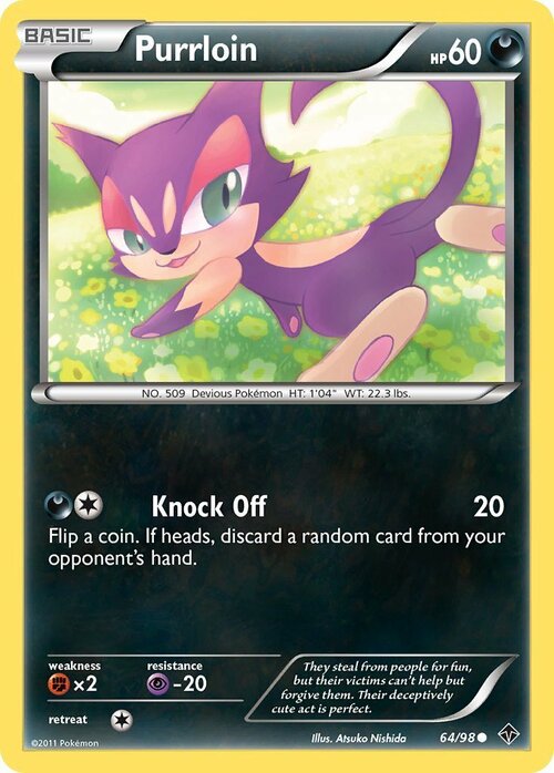 Purrloin Card Front