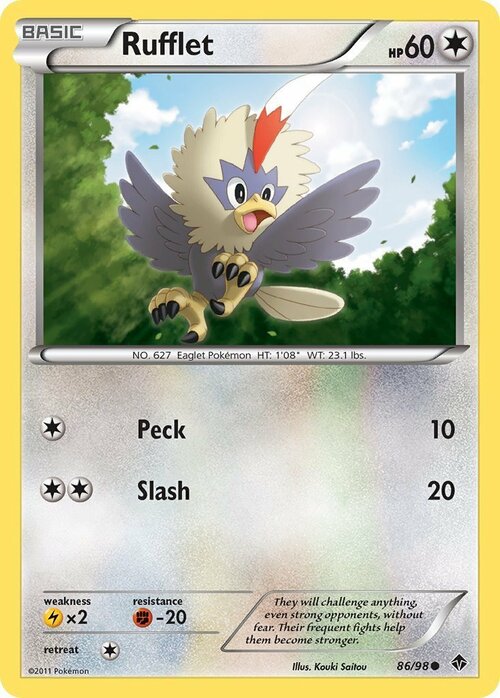 Rufflet Card Front