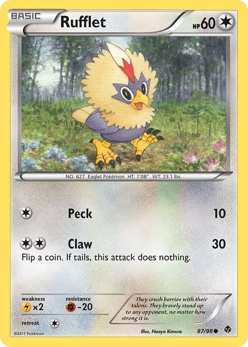 Rufflet Card Front