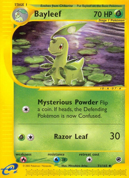 Bayleef Card Front