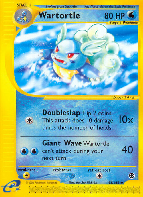 Wartortle Card Front