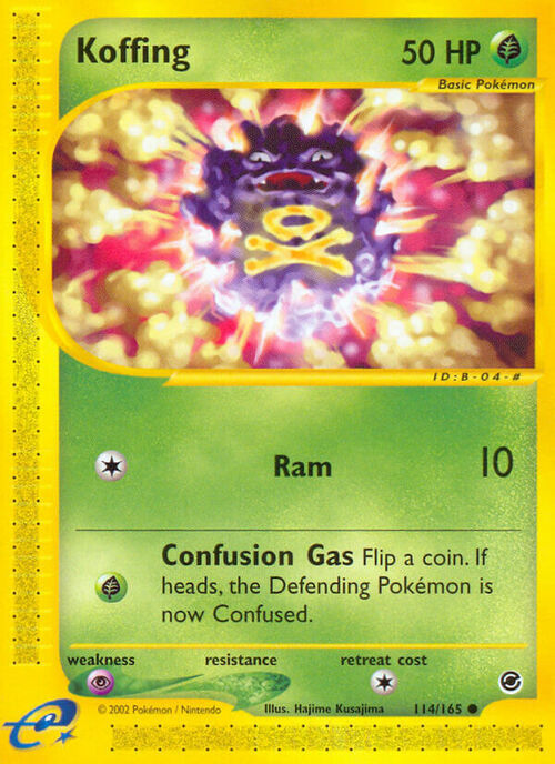 Koffing Card Front