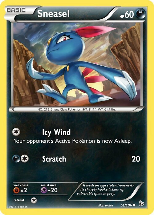 Sneasel Card Front