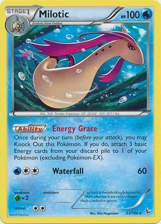 Milotic Card Front