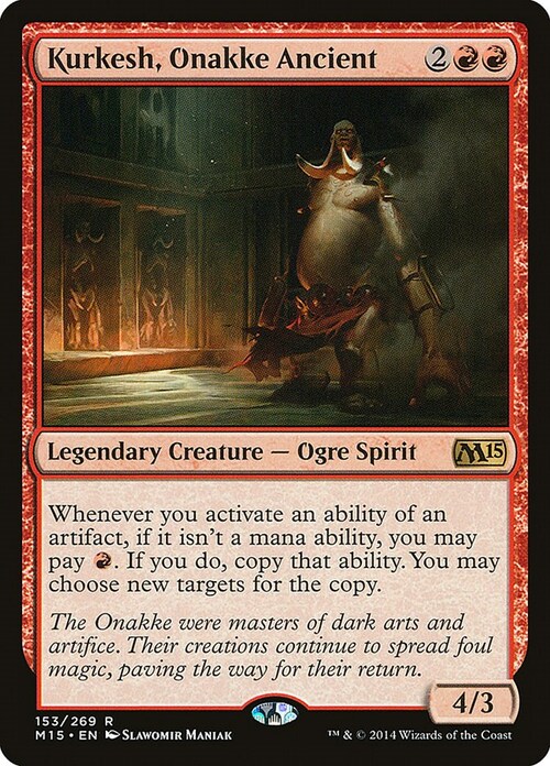 Kurkesh, Onakke Ancient Card Front