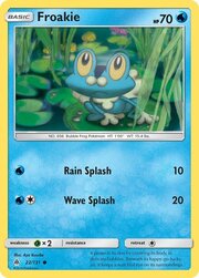 Froakie [Rain Splash | Wave Splash]