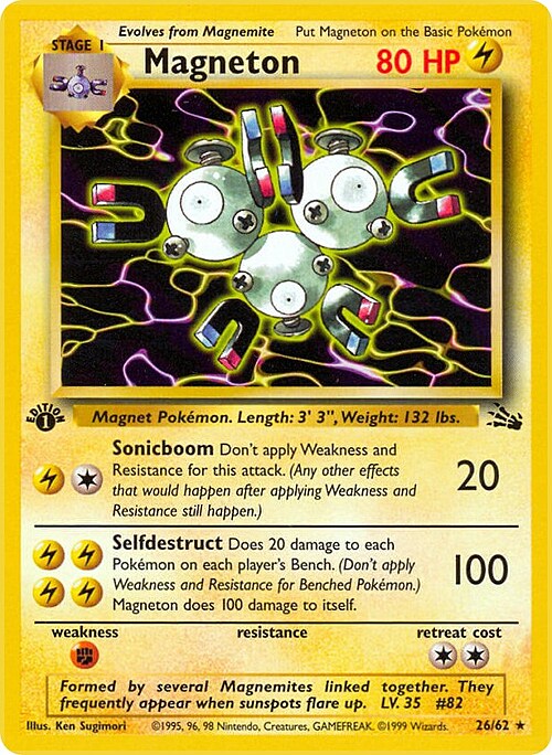 Magneton Card Front