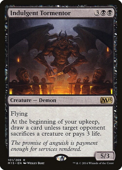 Indulgent Tormentor Card Front