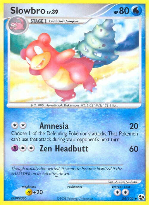 Slowbro Card Front