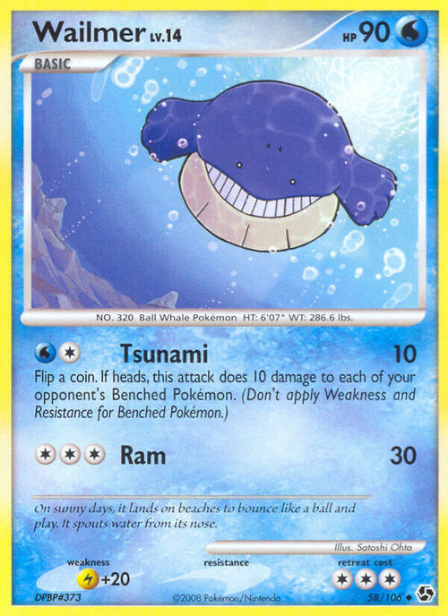 Wailmer Card Front