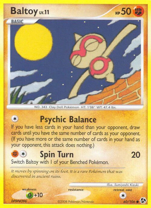 Baltoy Card Front