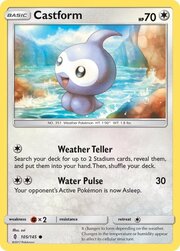 Castform [Weather Teller | Water Pulse]