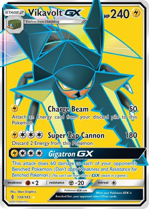 Vikavolt GX Card Front