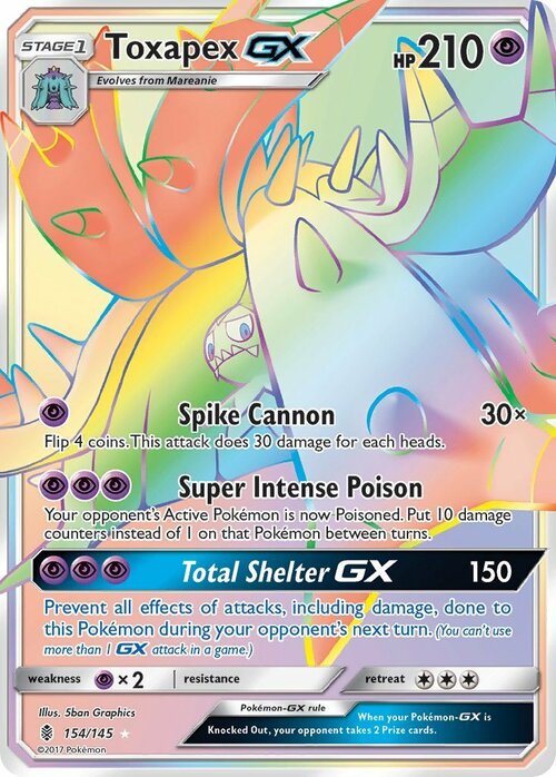 Toxapex GX Card Front