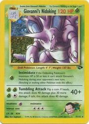 Giovanni's Nidoking