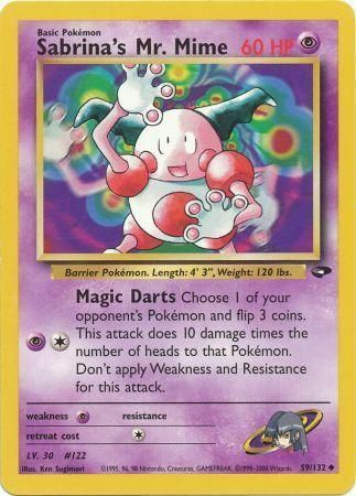 Sabrina's Mr. Mime Card Front