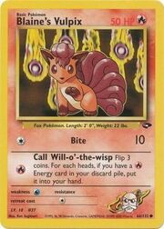 Blaine's Vulpix