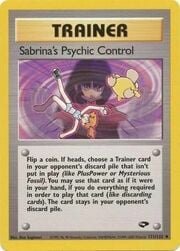 Sabrina's Psychic Control