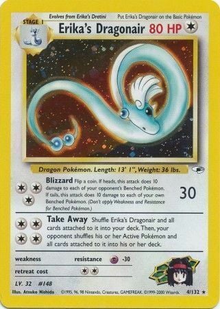 Erika's Dragonair Card Front