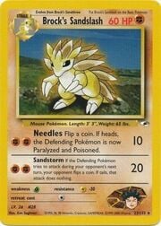 Brock's Sandslash