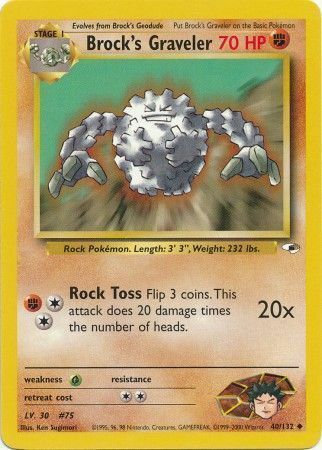 Brock's Graveler Card Front