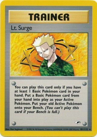 Lt. Surge Card Front