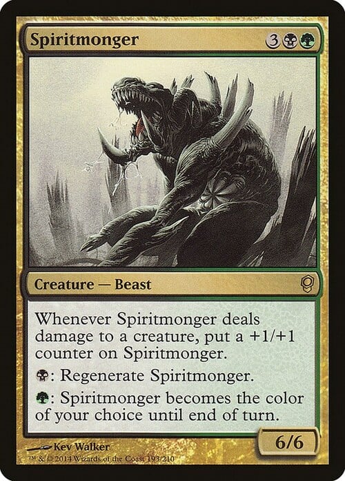 Spiritmonger Card Front