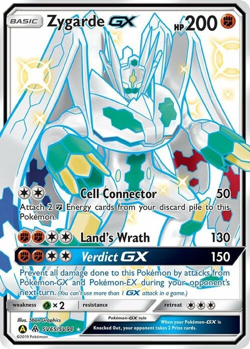 Zygarde GX Card Front