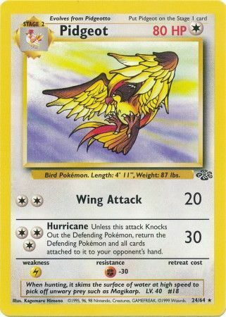 Pidgeot Card Front