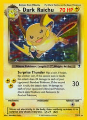 Dark Raichu [Surprise Thunder]