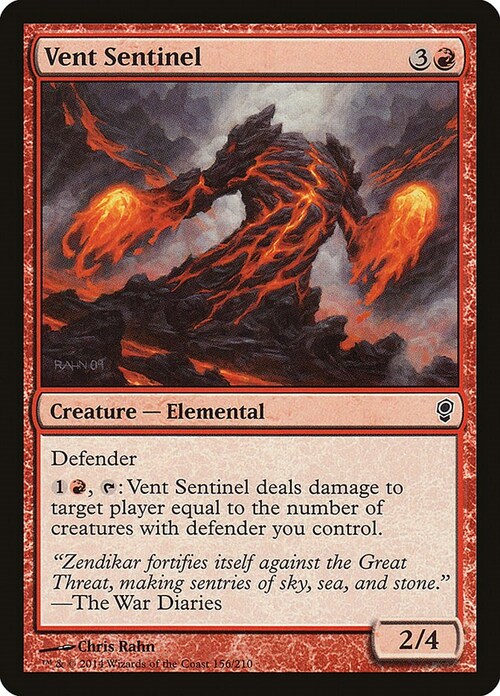 Vent Sentinel Card Front