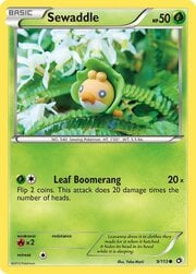 Sewaddle [Leaf Boomerang]