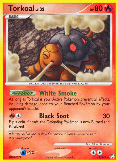 Torkoal Lv.32 Card Front