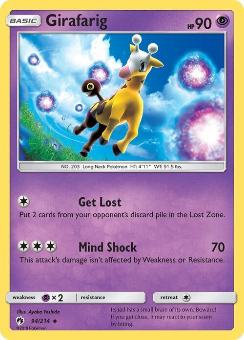 Girafarig Card Front