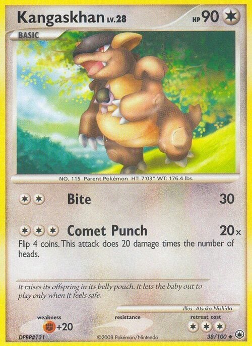 Kangaskhan Card Front