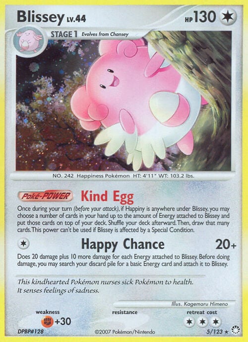 Blissey Card Front