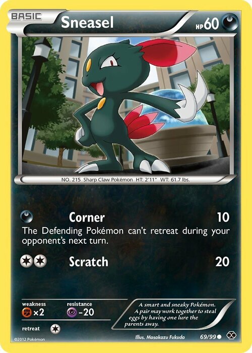 Sneasel Card Front