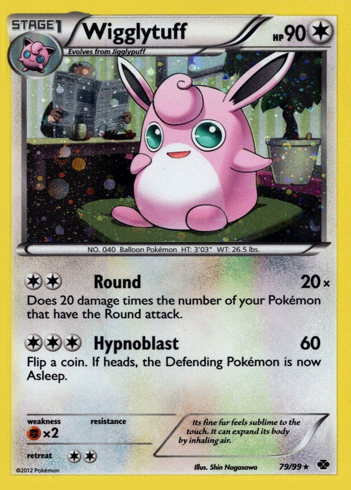 Wigglytuff Card Front