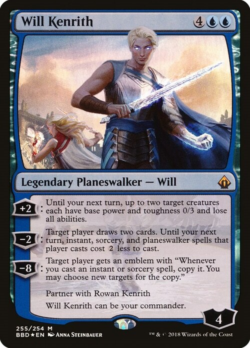 Will Kenrith Card Front