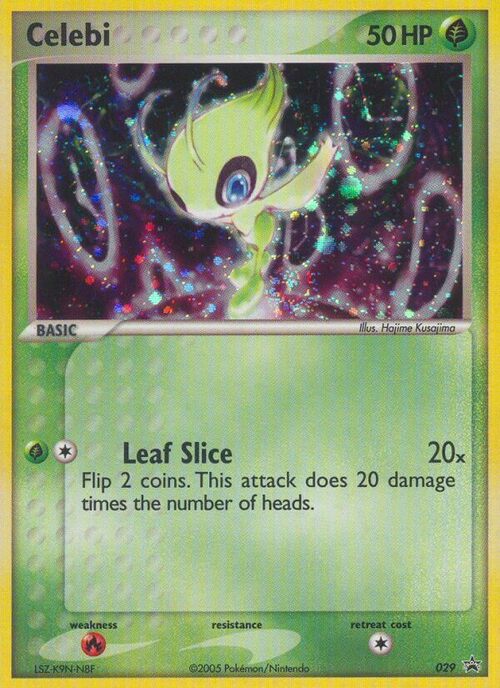 Celebi Card Front