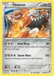 Heatran [Steel Drop | Steam Blast]