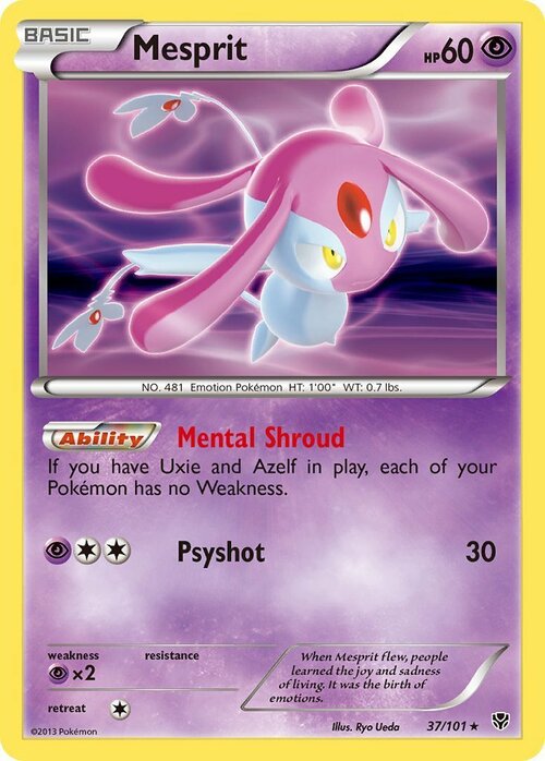 Mesprit Card Front