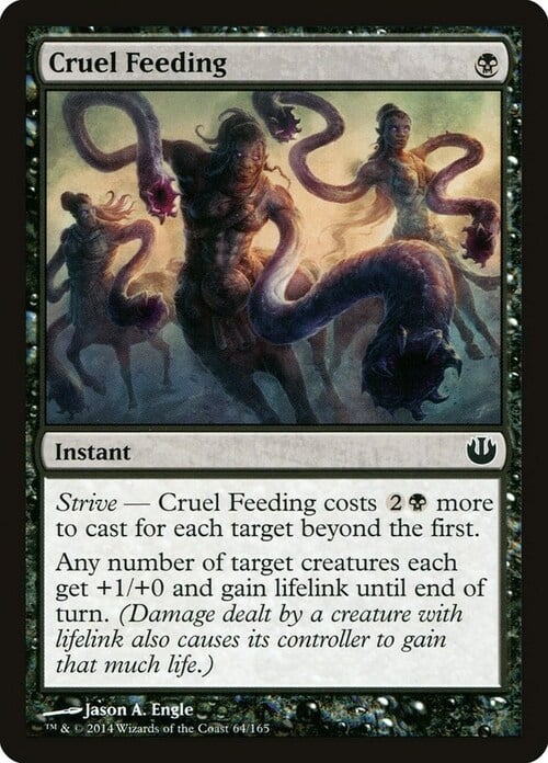 Cruel Feeding Card Front