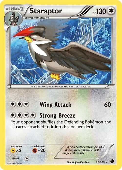 Staraptor Card Front