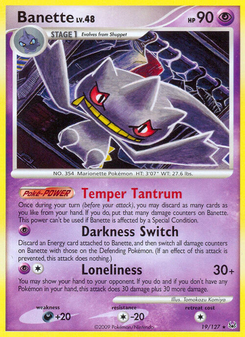 Banette Lv.48 Card Front