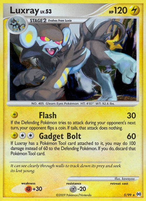 Luxray Card Front