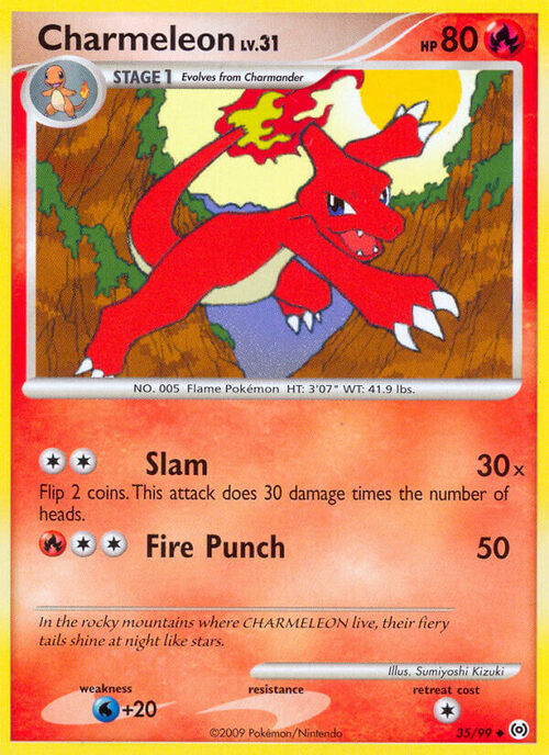 Charmeleon Card Front