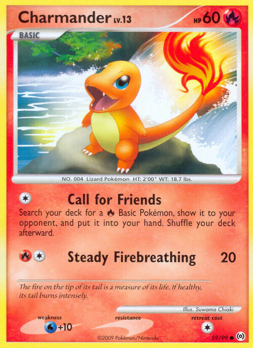 Charmander Card Front