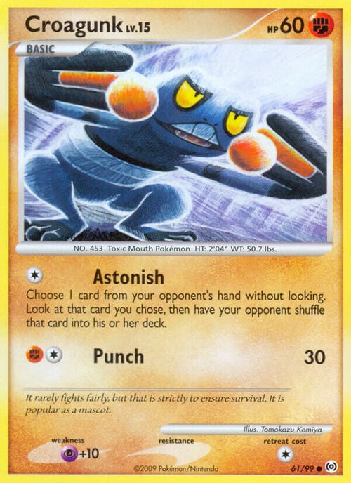 Croagunk Card Front