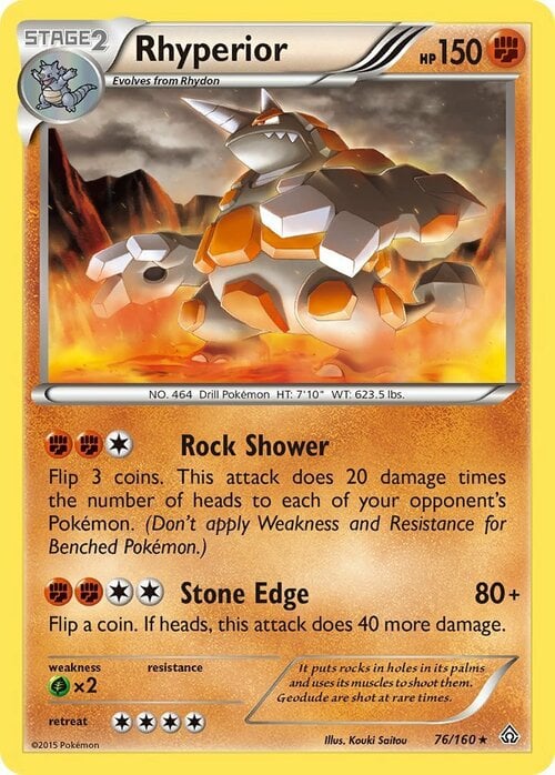 Rhyperior Card Front